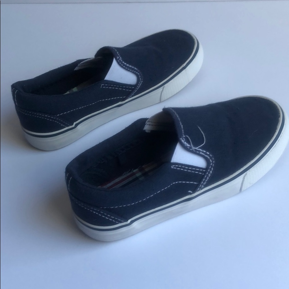 Slip on Blue Shoes